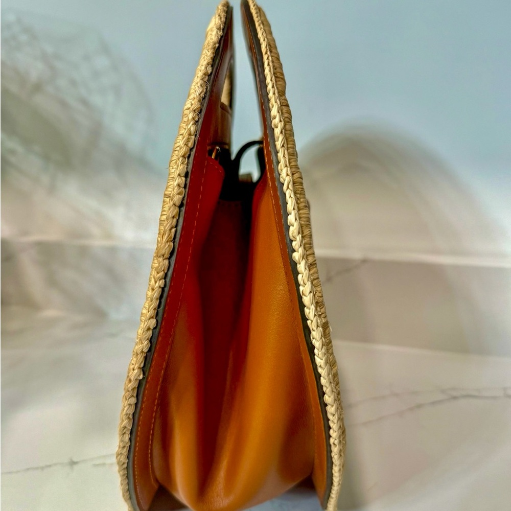 Louis Vuitton Around Me MM Natural/Tan in Raffia - Picture 7 of 10